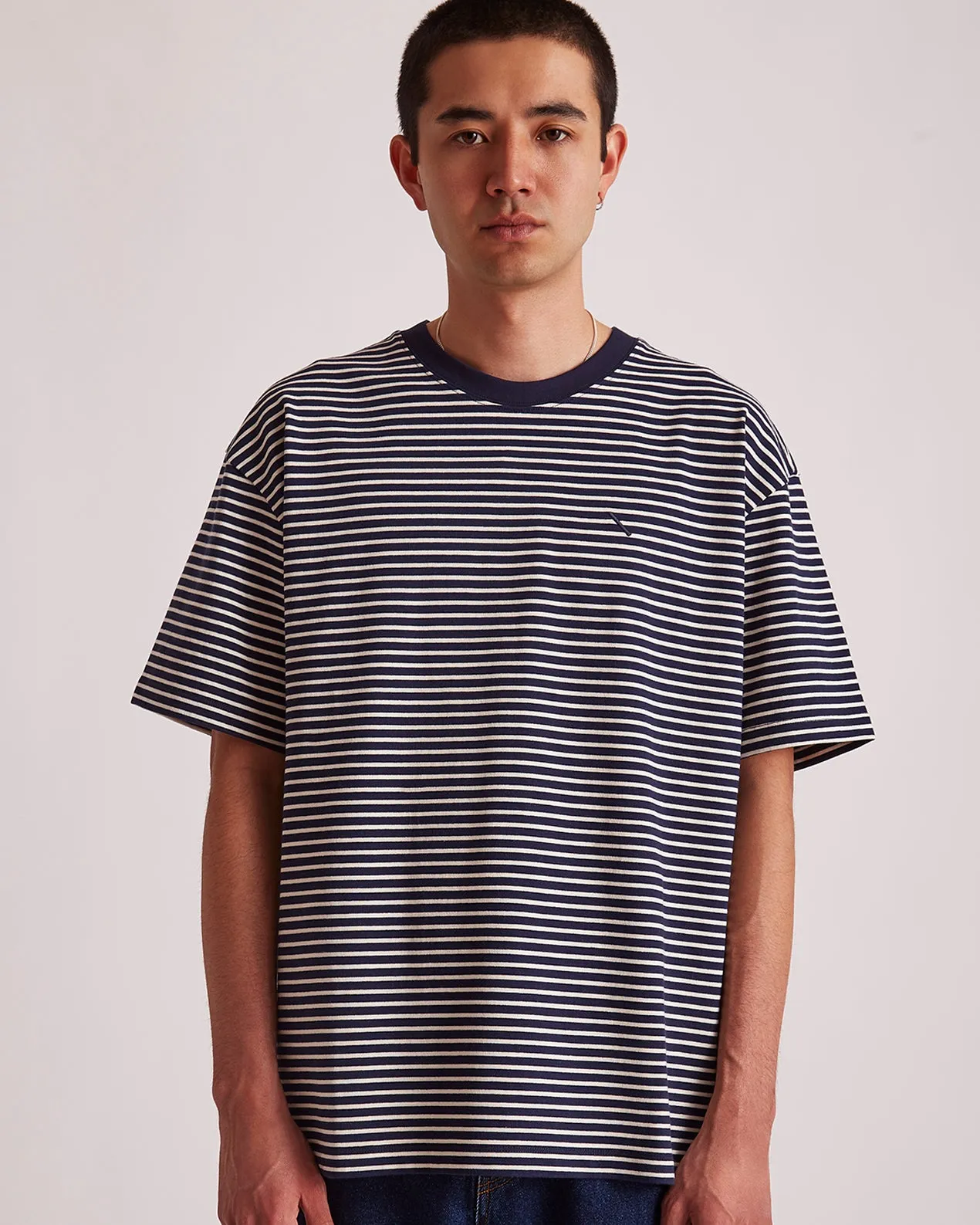 Stripe Relaxed SS Shirt