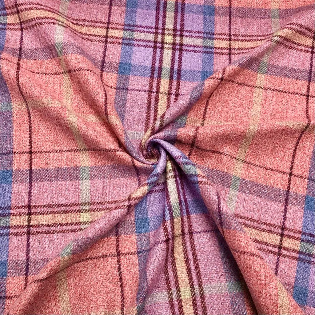 Tartan Wool Touch Fabric