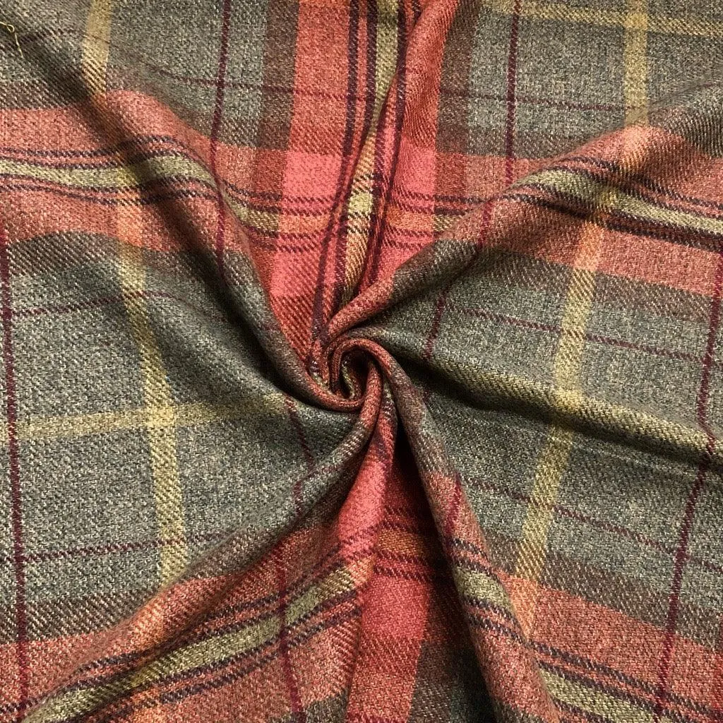 Tartan Wool Touch Fabric