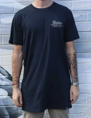 Twelve Melbs Tall Tee | Navy