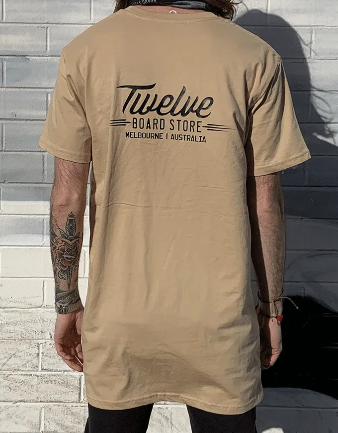 Twelve Melbs Tall Tee | Tan