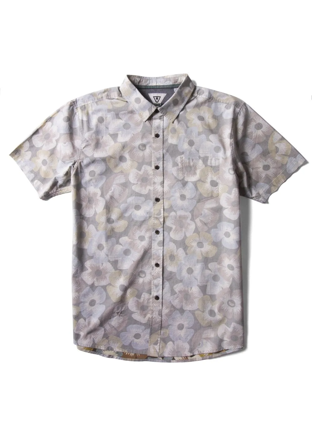 Vissla Lookout Eco S/S Shirt-Kangaroo