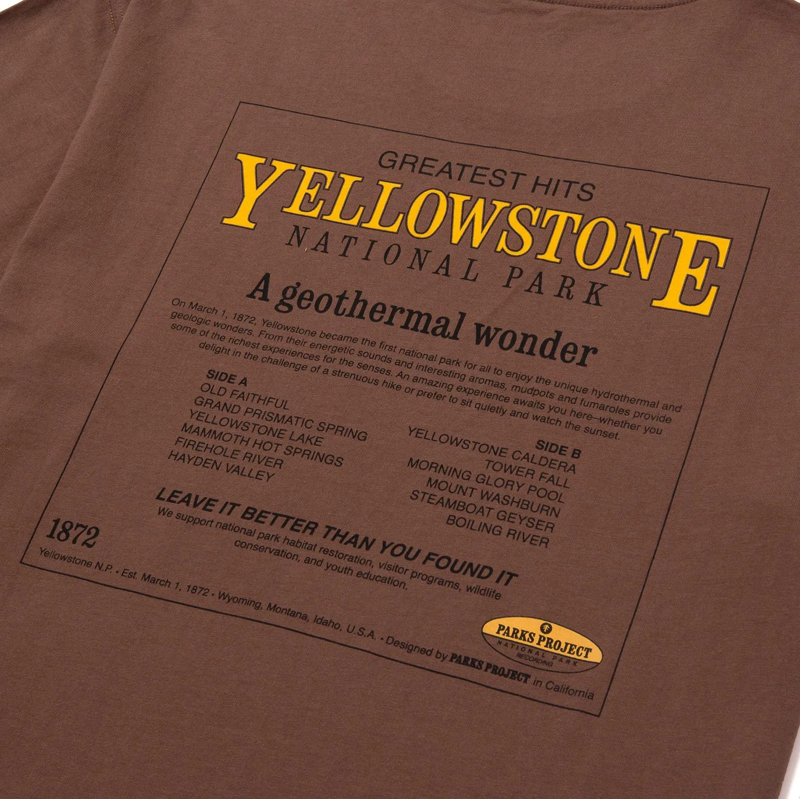 Yellowstone's Greatest Hits Tee